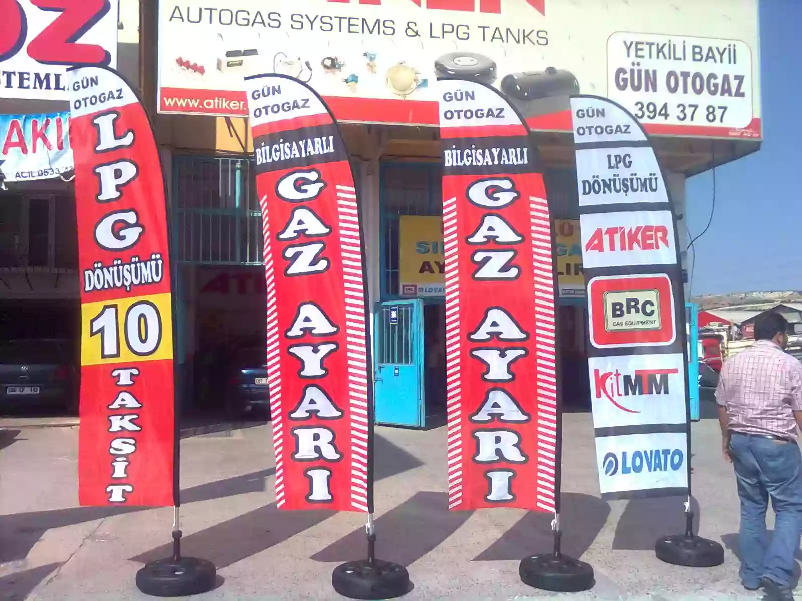 Oto Gazcı Olta Bayrak Örnekleri